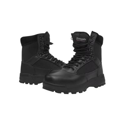 Stiefel BRANDIT "Brandit Accessoires Tactical Zipper Boots", Damen, Gr. 46, schwarz, unifarben, Schuhe Stiefel