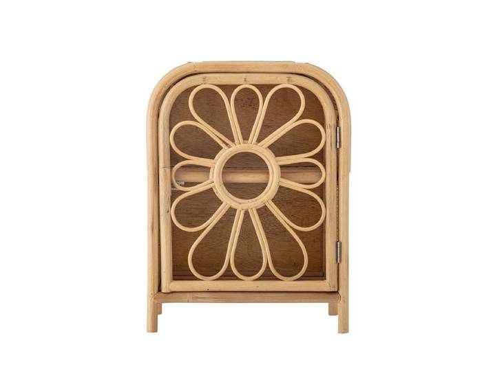 Kinder-Kommode Ubud – Blumenform aus natürlichem Rattan - Natur - Luxusbetten24