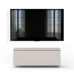 LOWBOARD Barvo 100 Beige Kaschmir 100/34/32 cm – hängendes TV-Board