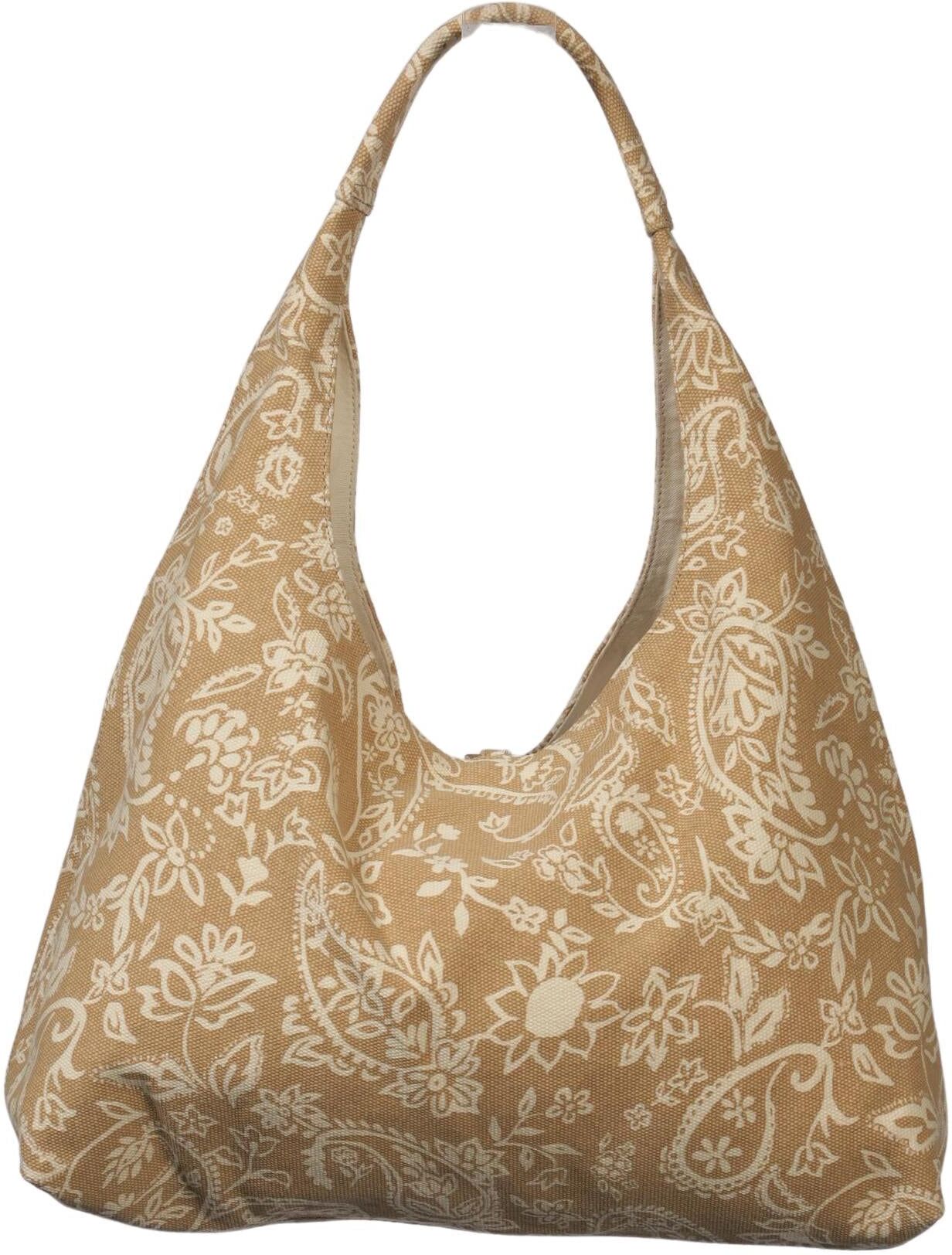 & Other Stories Damen Handtasche gross, Beige, Baumwolle - Second Hand