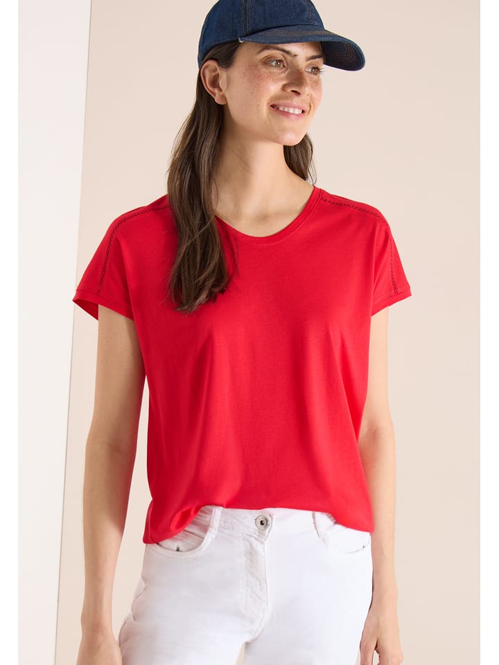 Cecil Shirt in Rot - XL