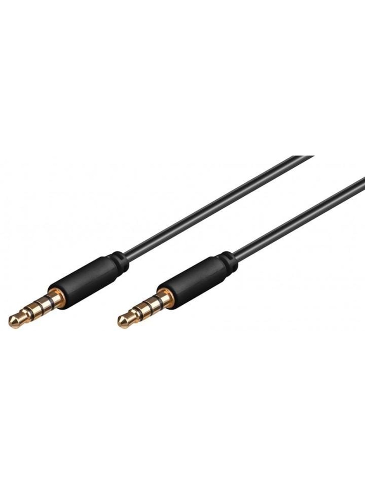 Pro MiniJack 3.5mm Slim 4P - Bk - 3m