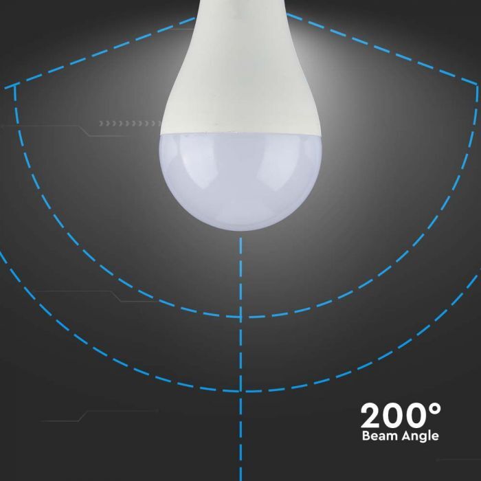 V-Tac Vt-2017 Lampadina Led E27 17w A65 Luce Bianco Naturale 4000k 214457