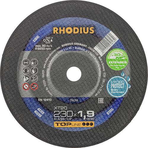 Rhodius 206266 Trennscheibe gerade 230mm 1 St. Stahl