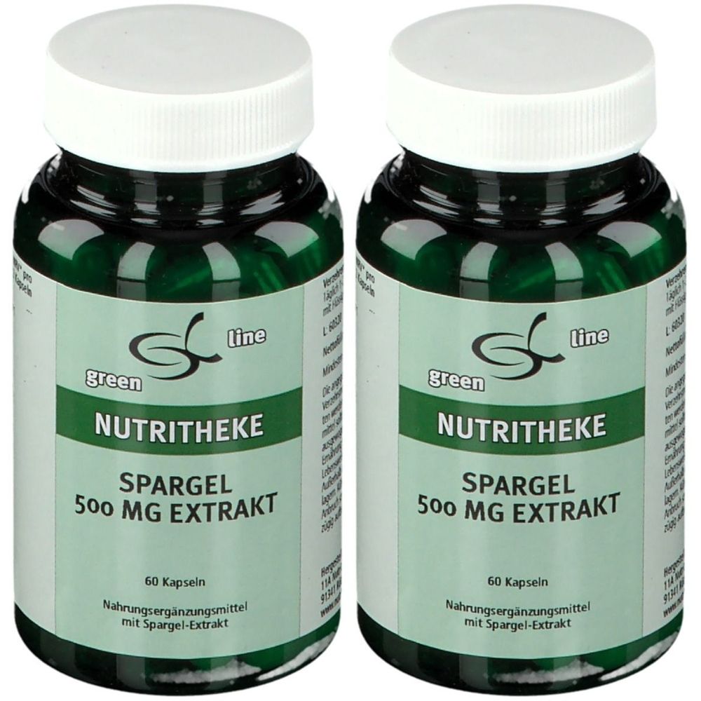 Spargel 500 mg Extrakt Kapseln 2x 2x60 St