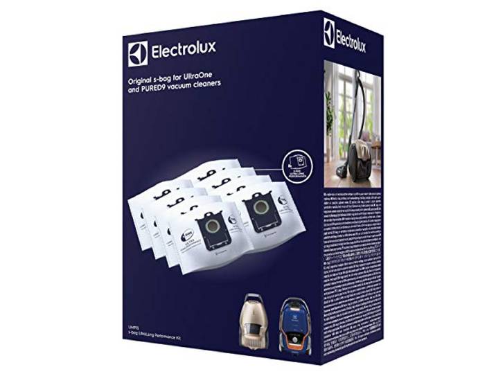 Electrolux Sacs à Poussière Ultra Long Performance\, UMP1S\, Filtration Exceptionnelle\, Capacité de 5 Litres\, Matériau Synthétique Multicouche\, Compatibilité Universelle\, Protection du Moteur\, Pack de 8