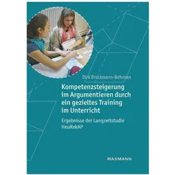 Kompetenzsteigerung im Argumentieren durch ein gezieltes Training im Unterricht, Schulbücher von Dirk Brockmann-Behnsen