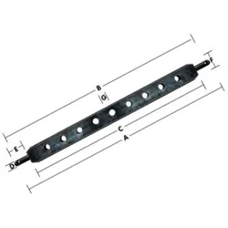 Ackerschiene 800 mm Kat.1