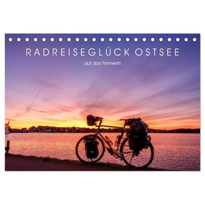 Radreiseglück Ostsee (Tischkalender 2027 DIN A5 quer), CALVENDO Monatskalender