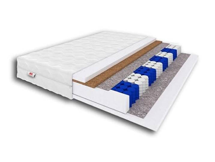 Arletto Matratzen Matratze 90x200 Prestige KOKOS H4/H5 Premium Taschenfederkernmatratze, antiallergisch, mit Kokoslatex für ganzjährigen Komfort 7 Zonen Matratze Höhe 26 cm (90 x 200cm)
