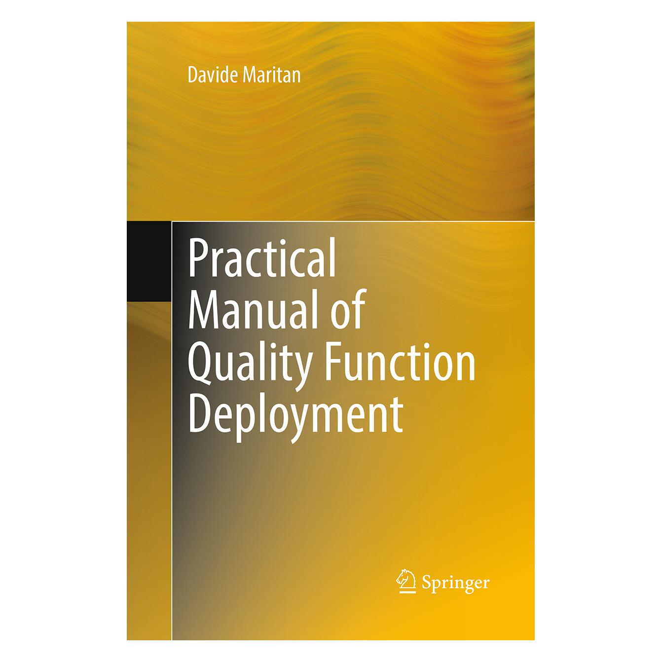 Springer Practical Manual of Quality Function Deployment (Englisch, Softcover, Davide Maritan) (55849872)