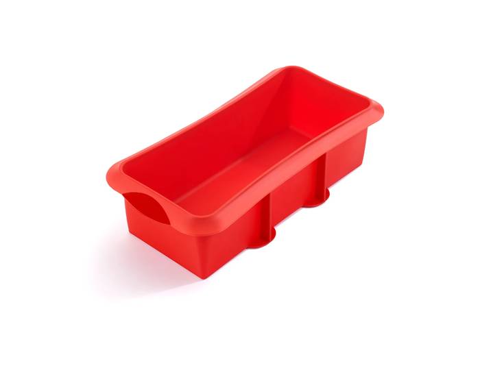 Lékué Lékué bakvorm siliconen 28 cm Rood