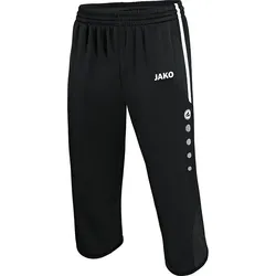 Jako 3/4 Trainingsshort Active schwarz/weiß - 164 - Farbe/Größe:schwarz/weiß - 164