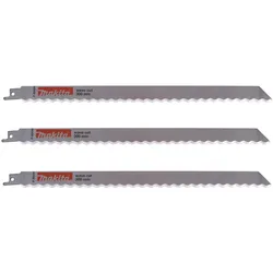 Makita Recipro Wellenmesser 300mm 3 Stück Reciprosäge Styrodur Gummi P-80444