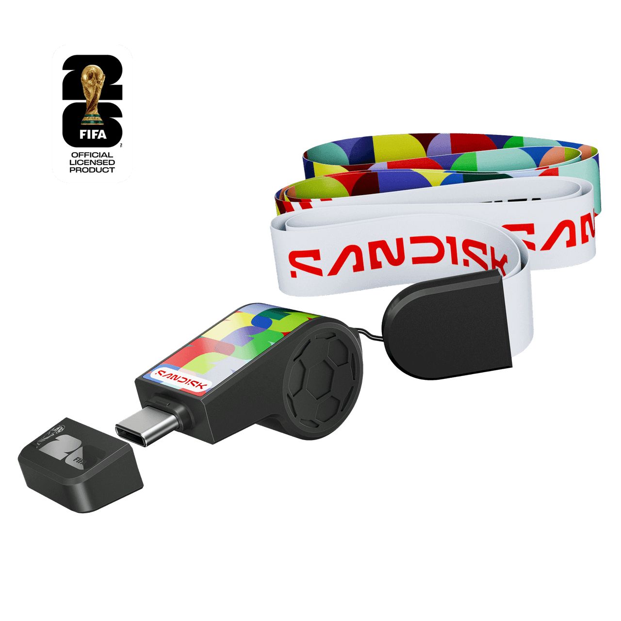 Sandisk USB-C FIFA World Cup 2026 Edition USB Typ-C Stick 64 GB (Grün) SDCZIA-064G-G46