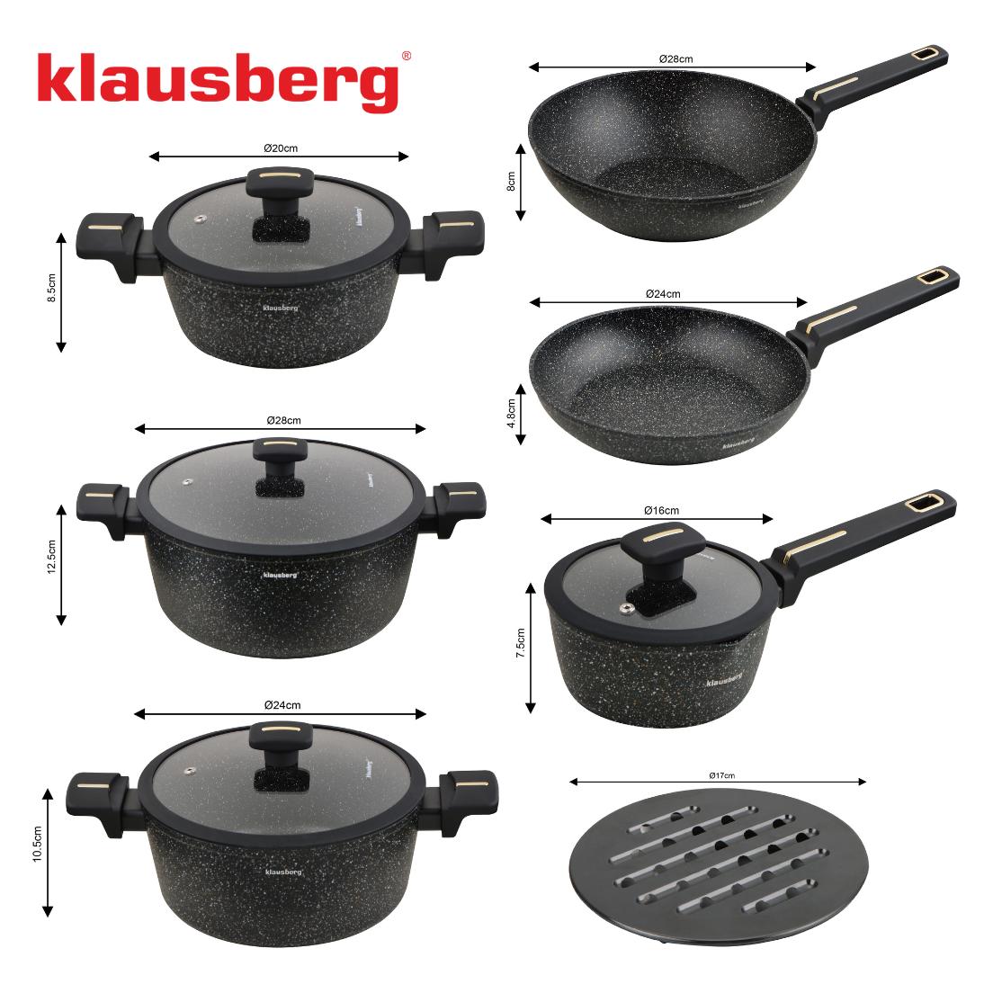Klausberg ZESTAW 12 ELEM. GARNKÓW MARMURKOWYCH KB-7968 (64978890)