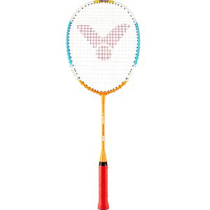 VICTOR Badmintonschläger Training, aus Stahl & Aluminium, steif, 107 Gramm