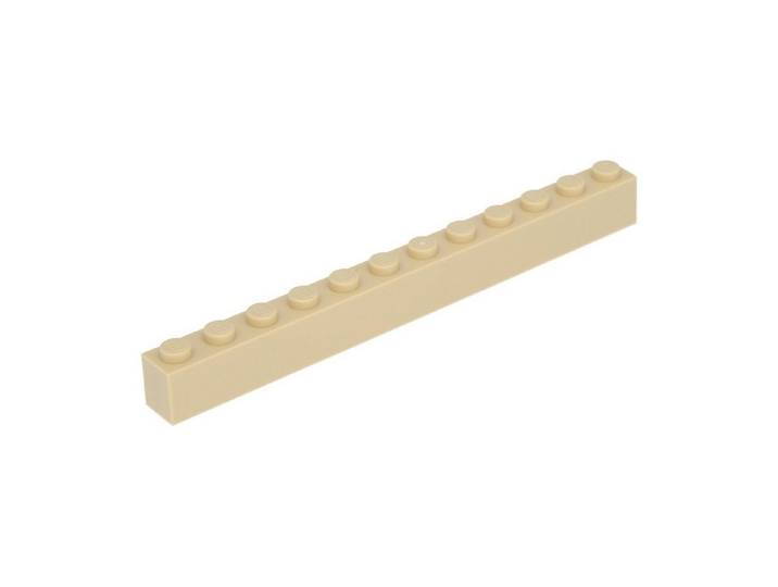 LEGO® 500x LEGO Stein 1x12, Beige Spielbausteine