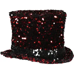 Thetru Pailletten Zylinder rot