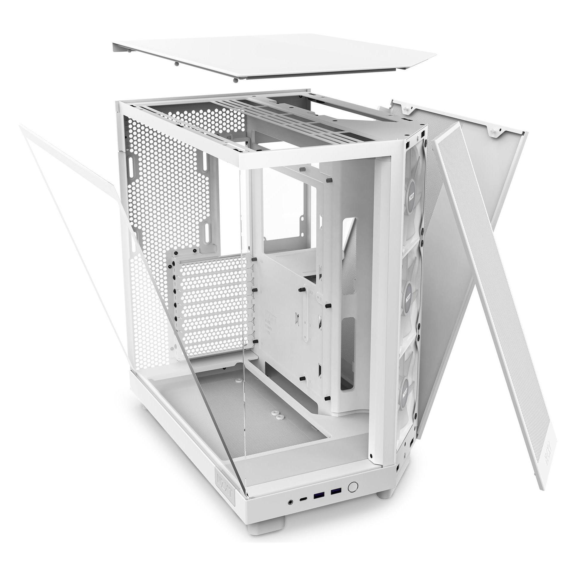 NZXT H6 Air Flow RGB (ATX, mATX, Mini-ITX) (CC-H61FW-R1)