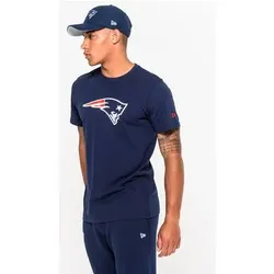 NEW ERA Herren T-Shirt NEW ENGLAND PATRIOTS TEAM LOGO, Größe S in Blau Blau