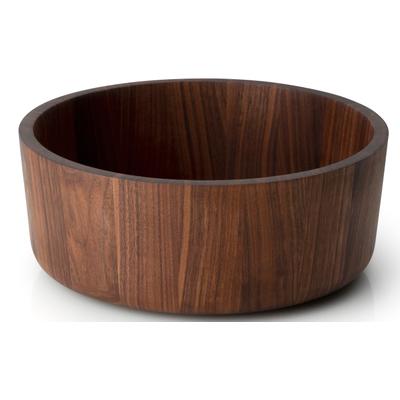 Schüssel CONTINENTA, braun (holzfarben), H:10cm Ø:26cm, Holzwerkstoff, Schüsseln, Schüssel, Walnussholz, Ø 26 cm