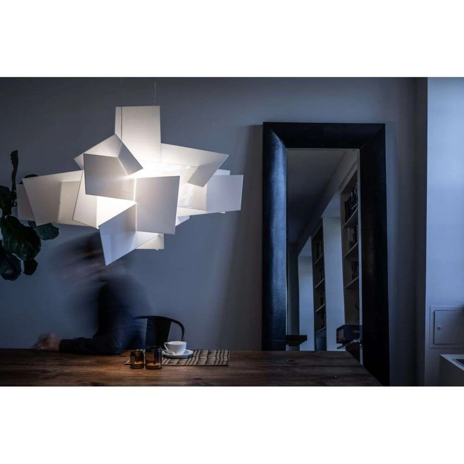 Foscarini Big Bang Wit LED Hanglamp van Kunststof