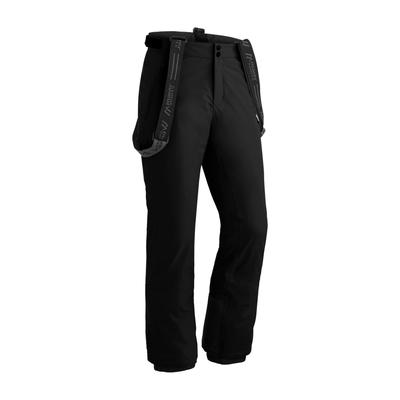 Skihose MAIER SPORTS "Anton slim 2.1", Herren, Gr. 94, Langgrößen, schwarz, 100% Polyester, Hosen Skihose, Herren Schneehose mit Hosenträgern, wind/wasserdicht, Slim Fit