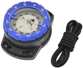 Multisell Products Hub Professional Diving Compass Watch Waterproof Luminous Underwater Navigator For Scuba And Outdoor Exploration blue