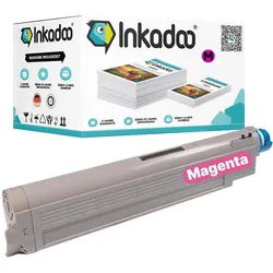 Inkadoo, Toner, Toner kompatibel zu OKI 42918914 / C9650 Toner, magenta Magenta (M)