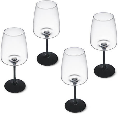 Mikasa Palermo Set of 4 Red Wine Glasses