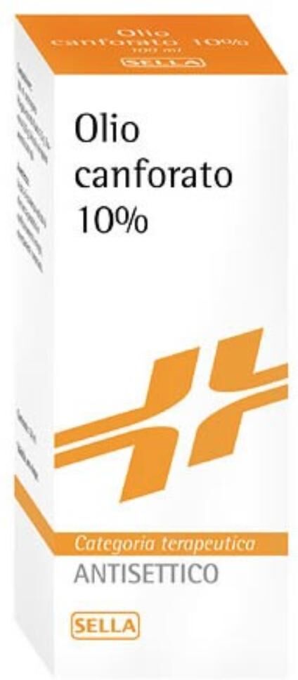 SELLA Srl Olio Canforato 10% Antisettico 100 g