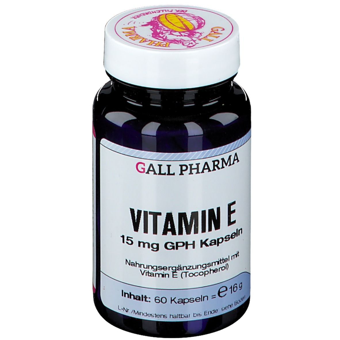 Vitamin E 15 mg GPH Kapseln 60 St