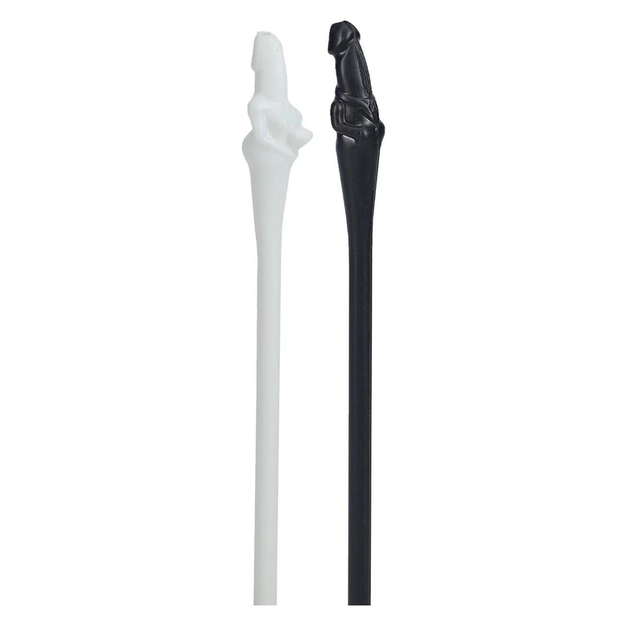 S-Line Couples Straws - Black and White (49296729)