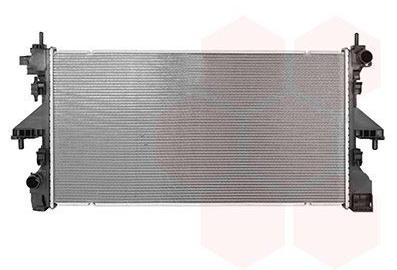 VAN WEZEL 17012723 Kühler Wasserkühler Motorkühler für FIAT Ducato Kastenwagen (250, 290) Ducato Pritsche / Fahrgestell (250, 290) Ducato Bus