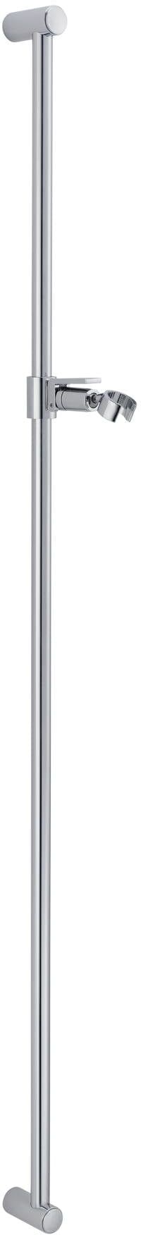 Duschstange DIAQUA "Faido 110 cm", silber (silberfarben), B:1,8cm, Edelstahl, Duschkopfhalterungen, Duschstange silberfarben Einheitsgröße
