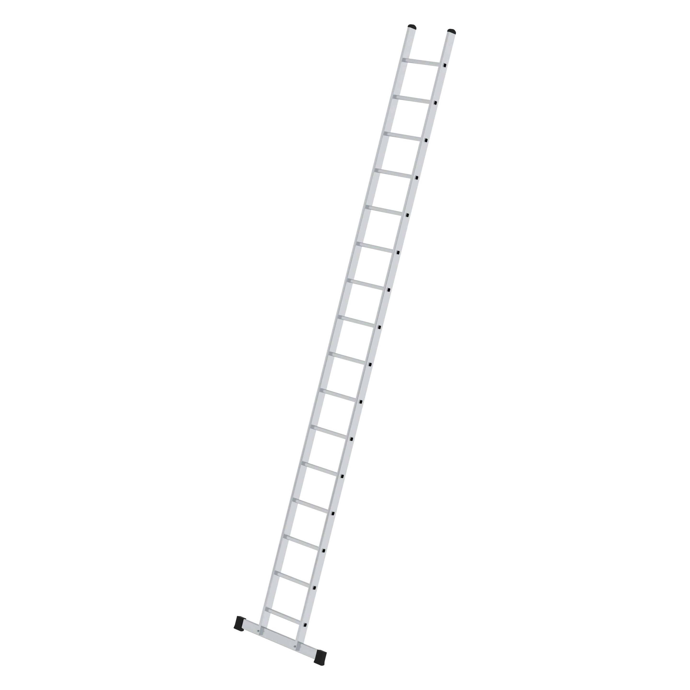 Munk Sprossen-Anlegeleiter mit Standard-Traverse 16 Sprossen (Anlegeleiter, 300 cm) (010116)