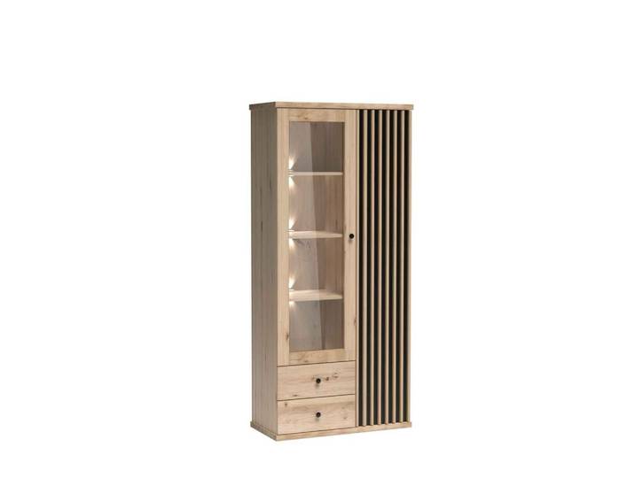 VITRINE ALMERIA 191 / 86,4 cm in Eiche Artisan