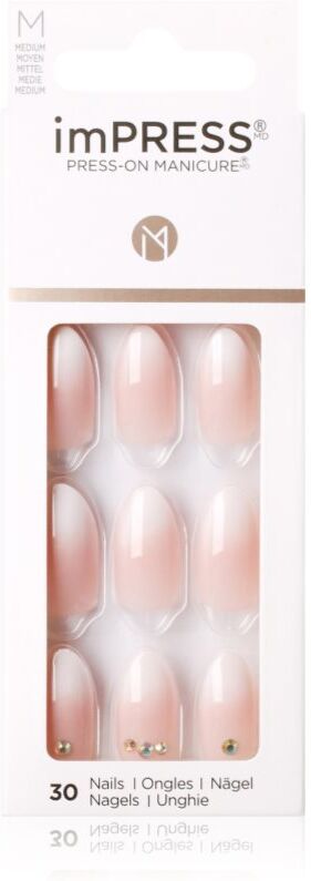 Kiss imPRESS Medium false nails self-adhesive Awestruck 30 pc