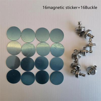 Inspired Living Modern Magnetic Curtain Tieback Hooks No Drill Metal Magnetic Holders For Stylish Windows 8 Pairs 25mm