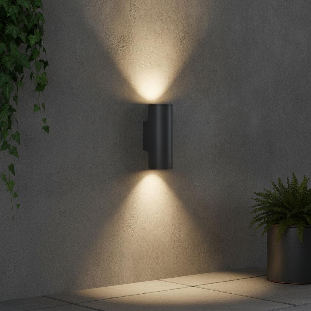 Luces Exclusivas Wandlamp voor de tuin, grijs, modern design