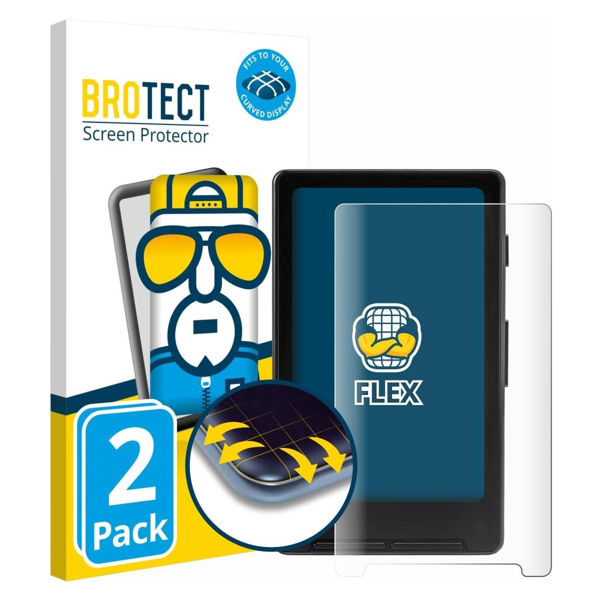 Brotect Fullscreen für Xteink X4 Schutzfolie Displayschutz Folie Klar Transparent (5162097)
