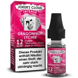 Jokers Cloud Intense Dragonfruit Lychee Liquid 12mg / 10ml