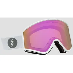 Electric EK1 Matte White Goggle pink chrome Gr. Uni