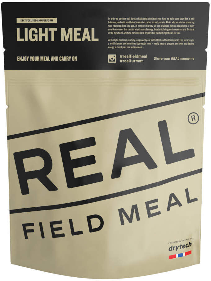 REAL Outdoor Food REAL Field Meal Blåbär och Vanilj Müsli 186g