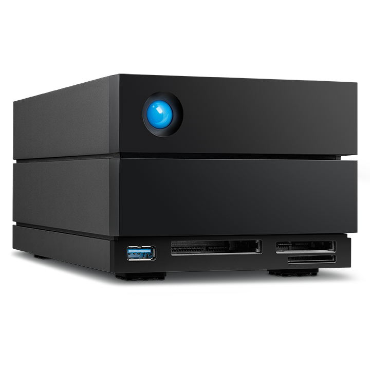 LaCie GmbH LaCie 2big Dock V2 48 TB Thunderbolt 3 externe Festplatte HDD STLG48000400