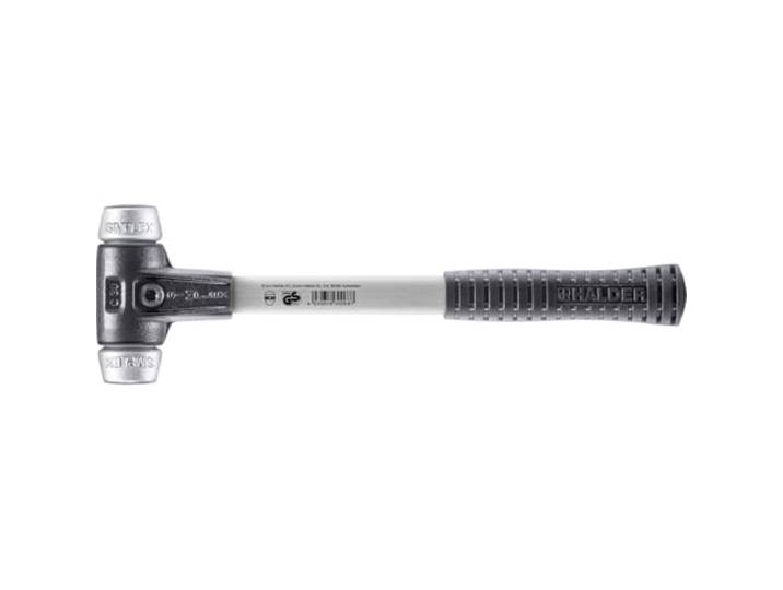 Maillet SIMPLEX\, Métal doux; avec boîtier en fonte malléable renforcée et manche en fibre de verre D=30 mm 3709.030