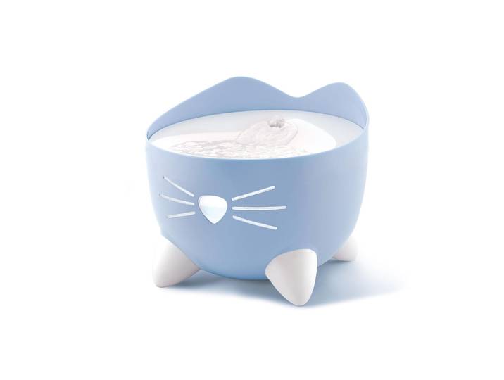 Trinkautomat CATIT Catit Pixi Fountain, Light Blue , blau, B:20,5cm H:17cm, Haustiertränken, Trinkautomat