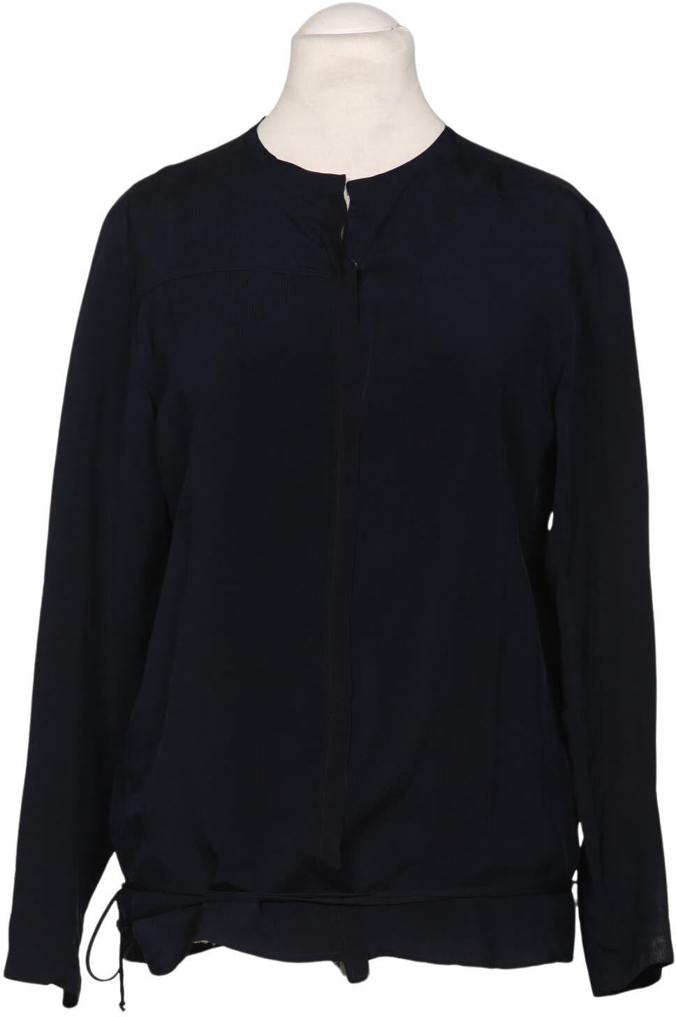 Humanoid Damen Bluse, Marineblau, Gr. L, Viskose - Second Hand
