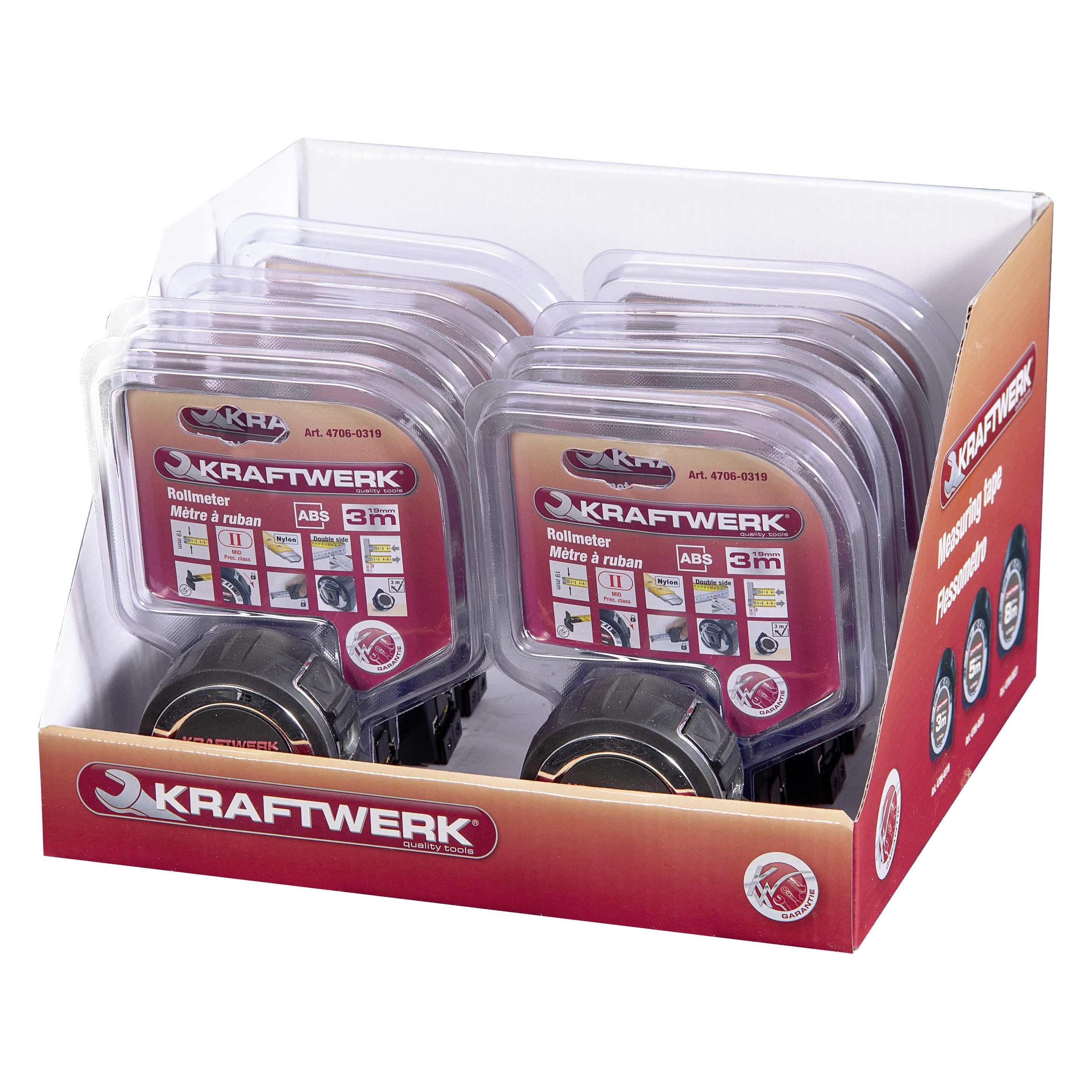 Kraftwerk Display mit Rollmeter (3 m) (4706-0319D)
